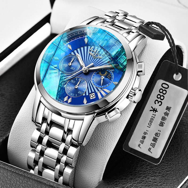 Stainless Steel Mechanical Men's Watch