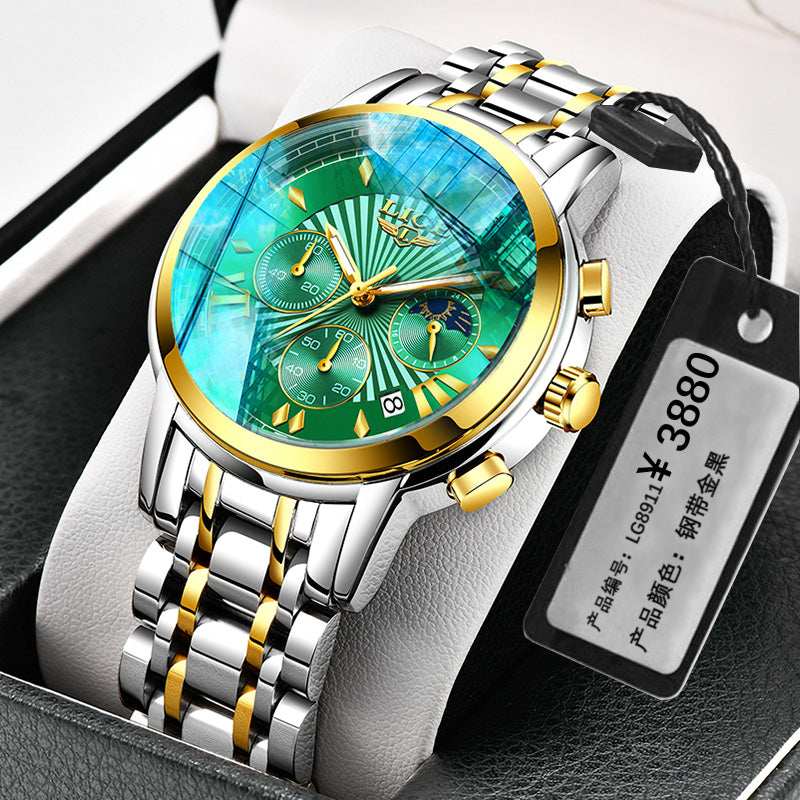 Stainless Steel Mechanical Men's Watch