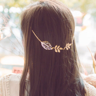 Leaf Back Hoop Hair Band Accessories