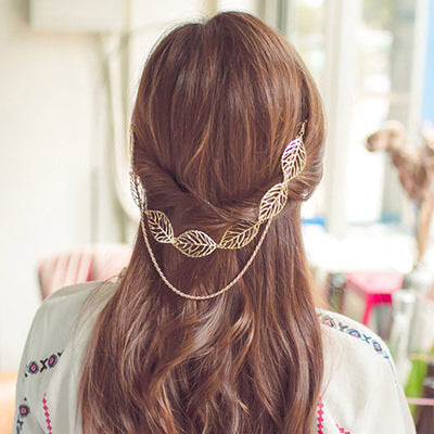 Leaf Back Hoop Hair Band Accessories
