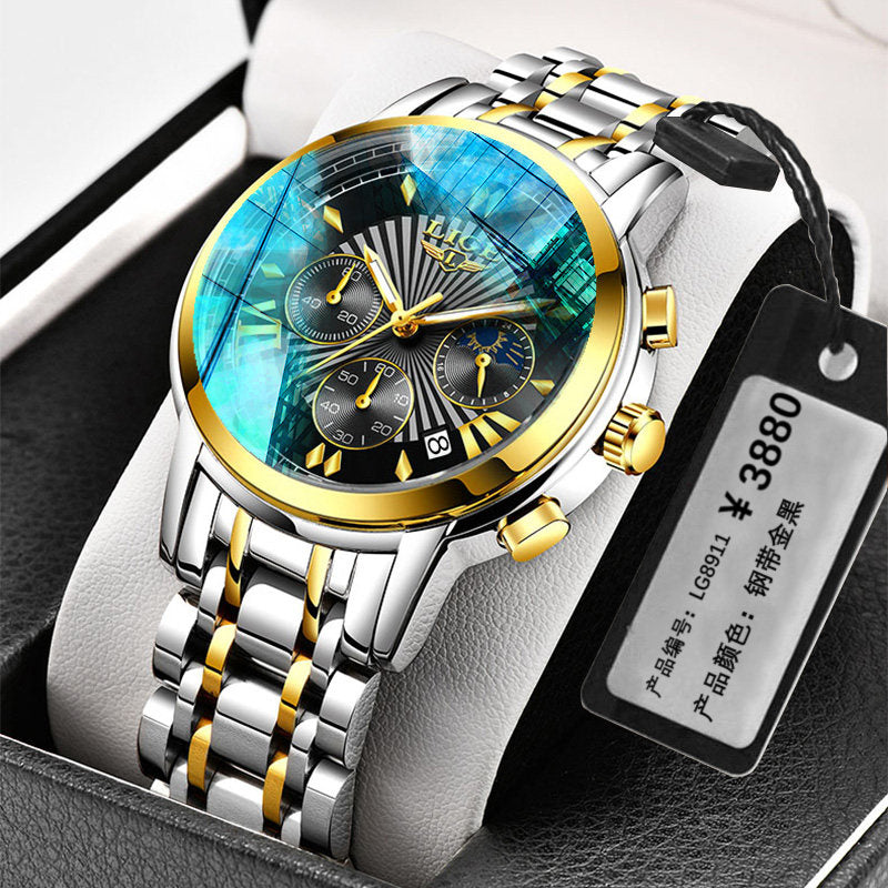 Stainless Steel Mechanical Men's Watch