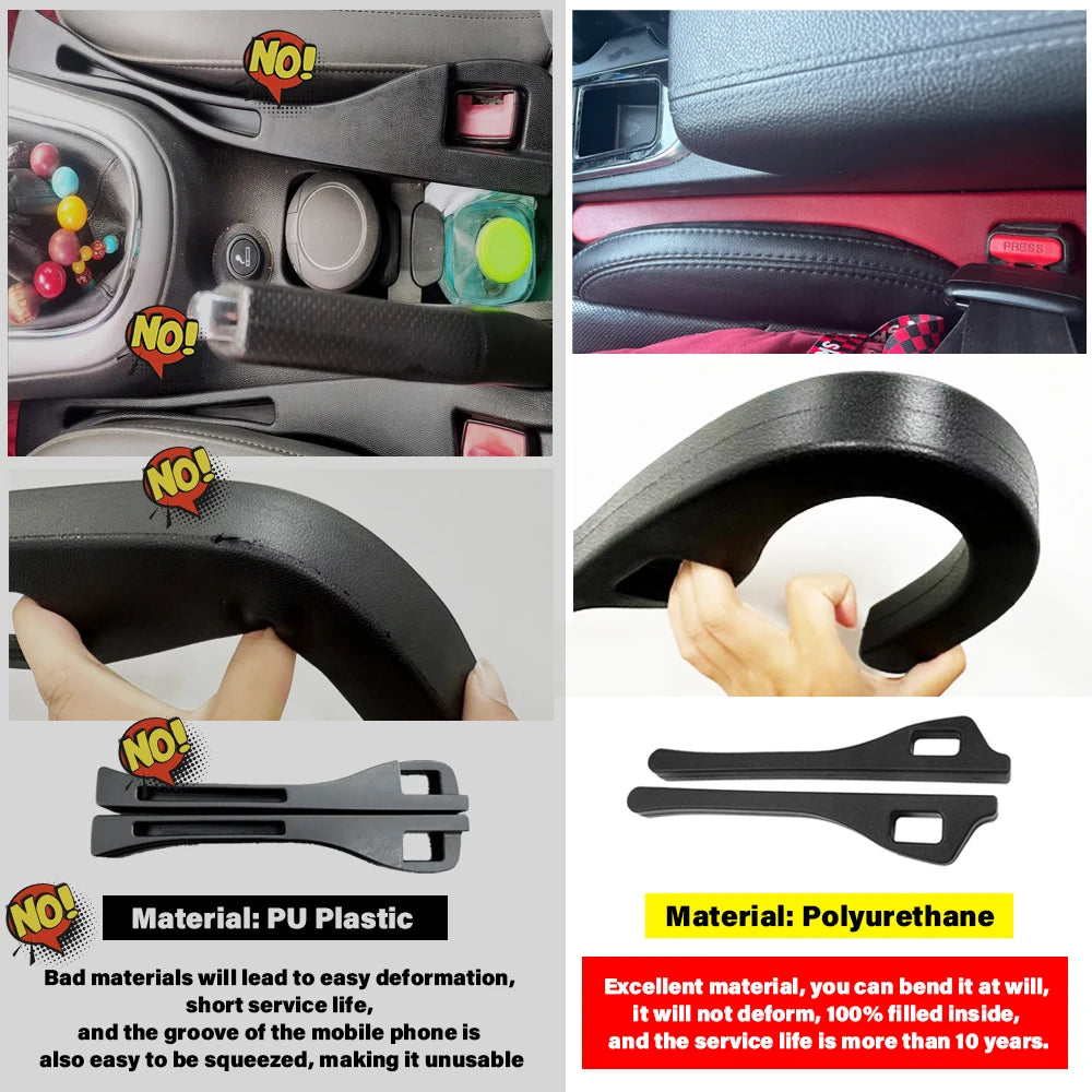 Universal Car Seat Gap Filler Side Seam Plug Strip Leak-proof Filling Strip