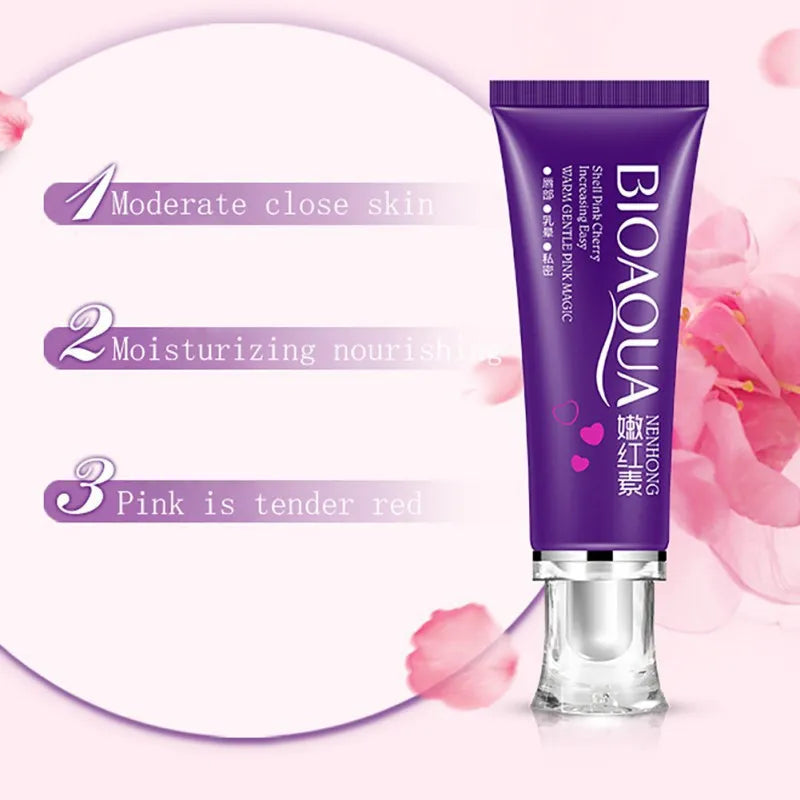 BIOAQUA Whitening Cream for Lips, Nipples, Labia, Feminine Pink Girl Cream - 30G