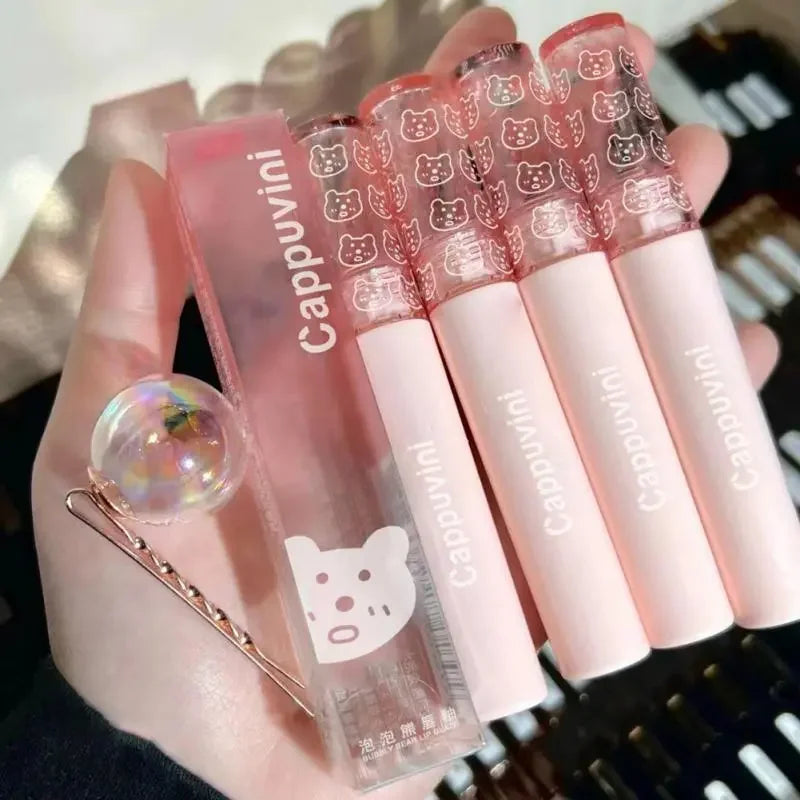 Cappuvini Bubble Liquid Long Lasting Lip Gloss Tint