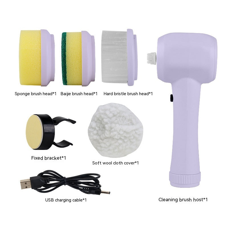 4 In 1 Electric Wireless Portable Cleaning Brush