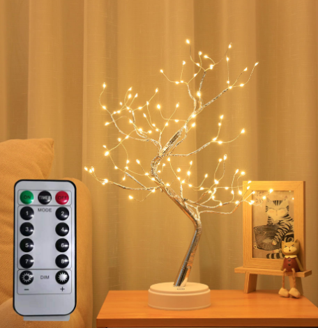 LED Remote Controlled Tree Lamp