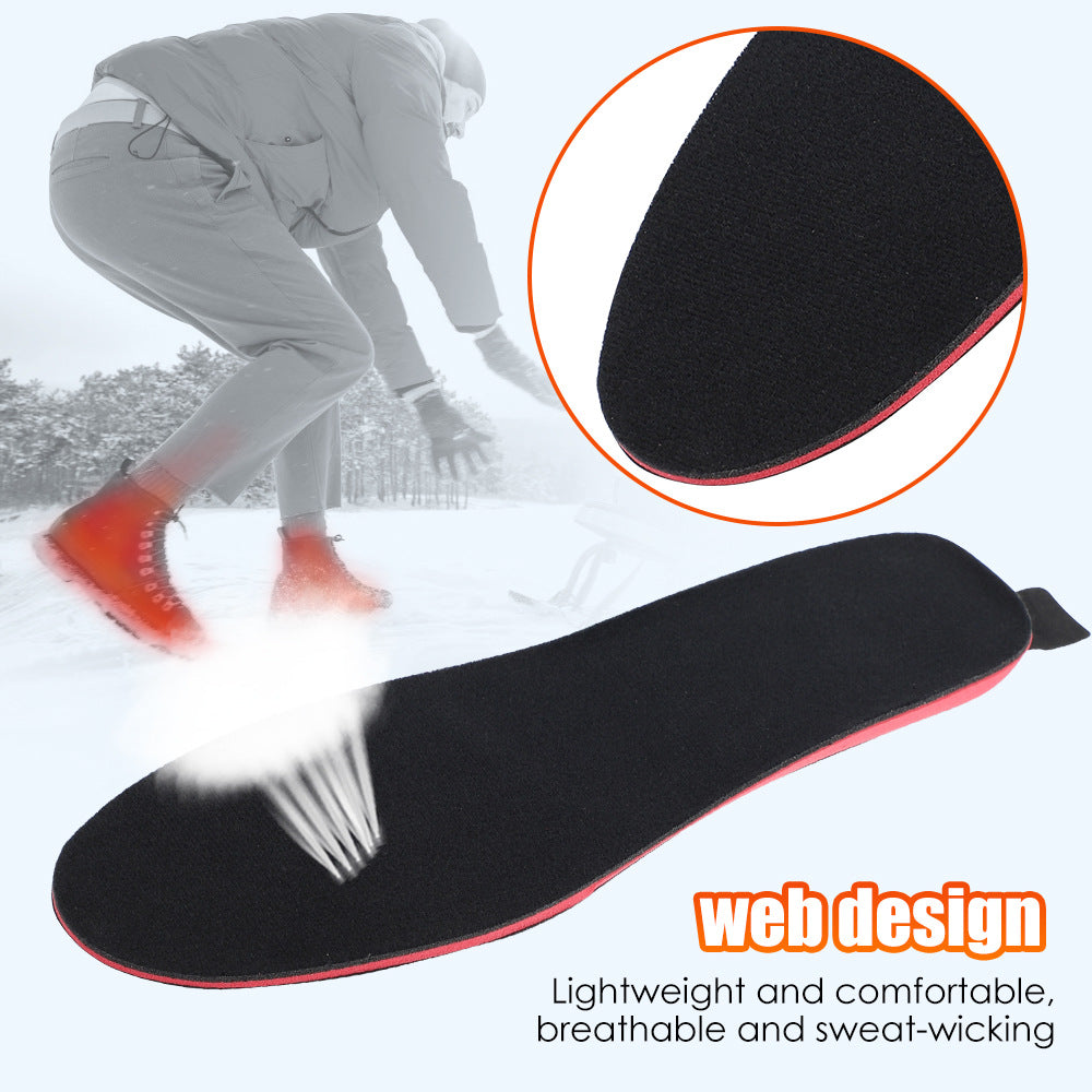 Rechargeable Heating Insole Feet Warmer Pads