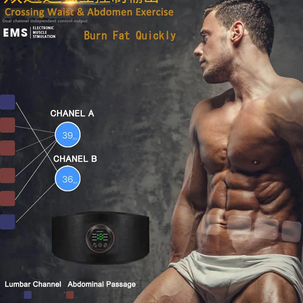 Muscle Electric ABS Stimulator Toning Fitness Belt