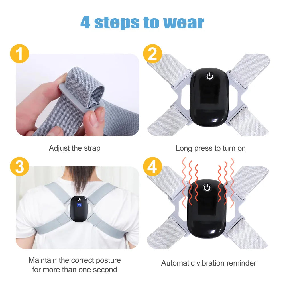 Smart Sensor Posture Correction Belt