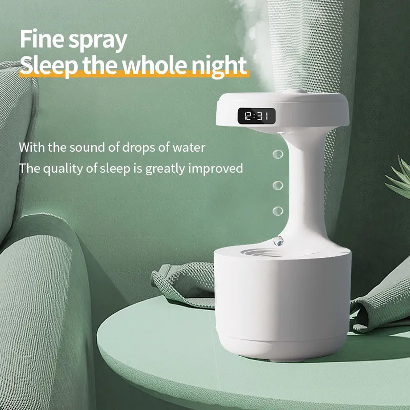 800ml Anti-gravity Diffuser Water Droplet Air Humidifier