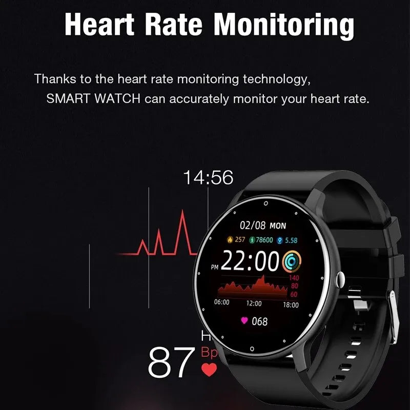 Smart Watch Real-time Activity Tracker Heart Rate Monitor Sports Smart Watch