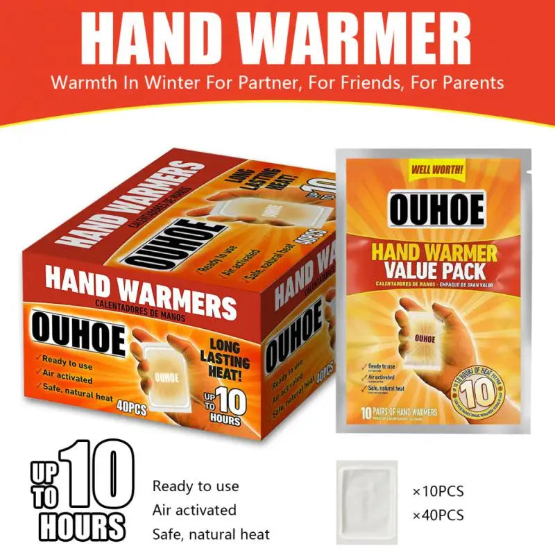 Disposable Warmer Pack Safe Self-heating Hand And Body Patch