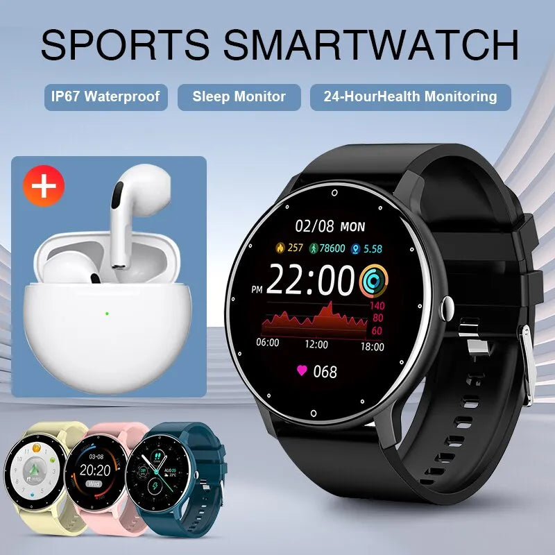 Smart Watch Real-time Activity Tracker Heart Rate Monitor Sports Smart Watch