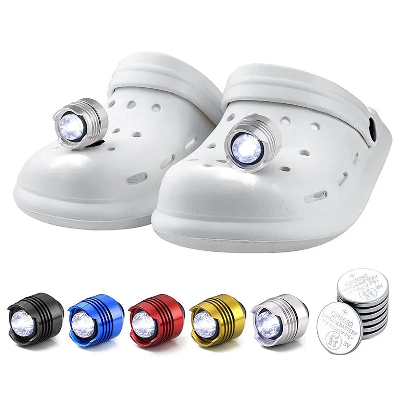 Portable Waterproof Shoes Croc Lights