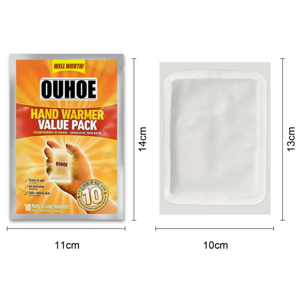 Disposable Warmer Pack Safe Self-heating Hand And Body Patch