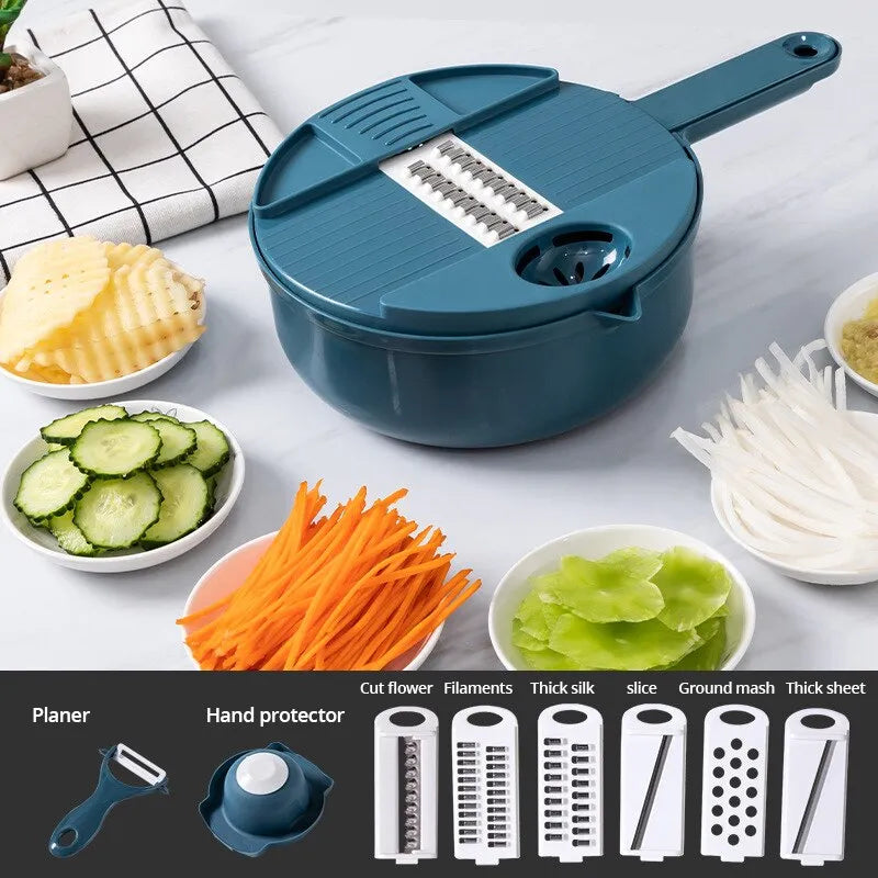 Portable Manual Vegetable Chopper Tool