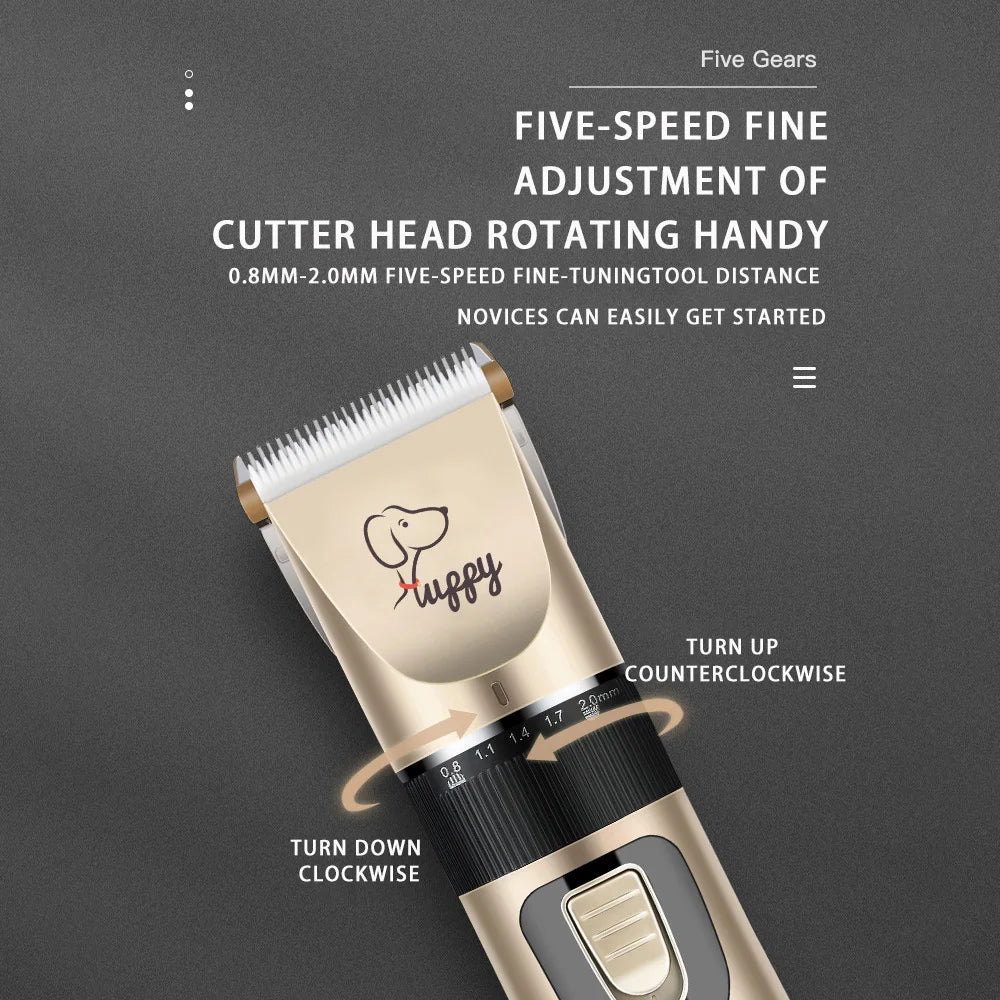 Rechargeable Professional Shaver Grooming Hair Clippers For Pets