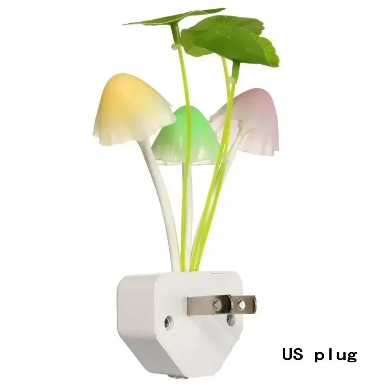 lotus leaf aquatic grass mushroom Wall Light-control colorful Lamp