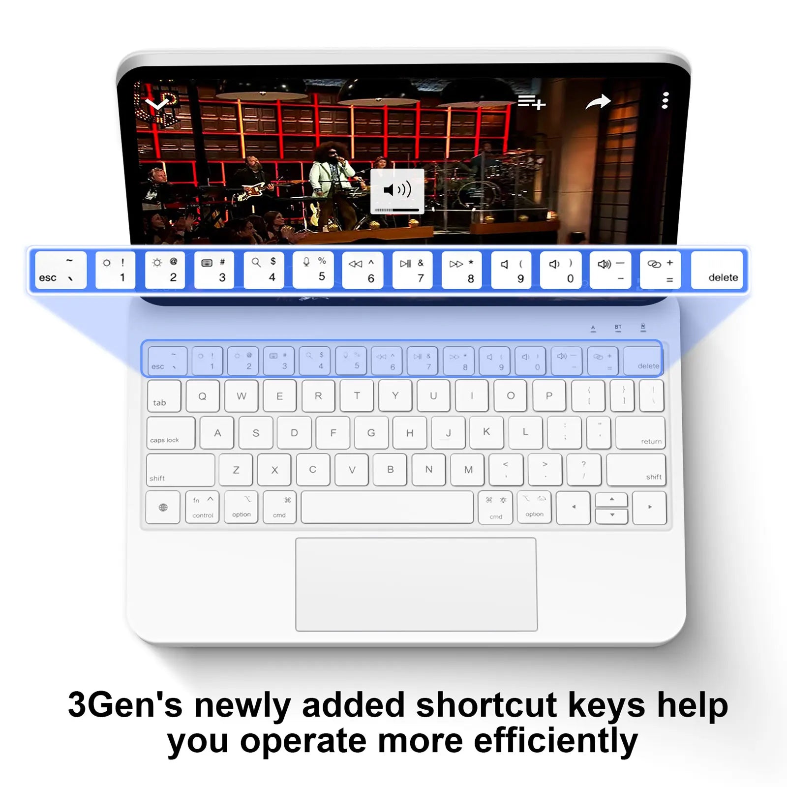 Magic Keyboard for iPad With Built-in Touchpad