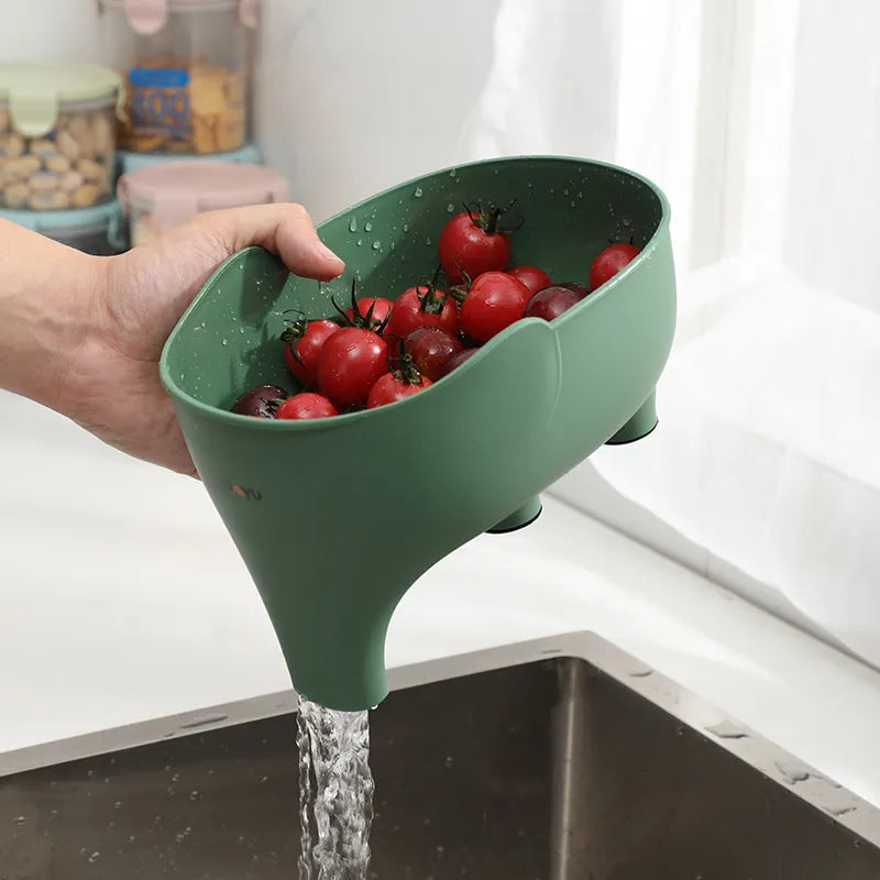 Elephant Drain Basket Multi-purpose Kitchen Storage Drain Basket