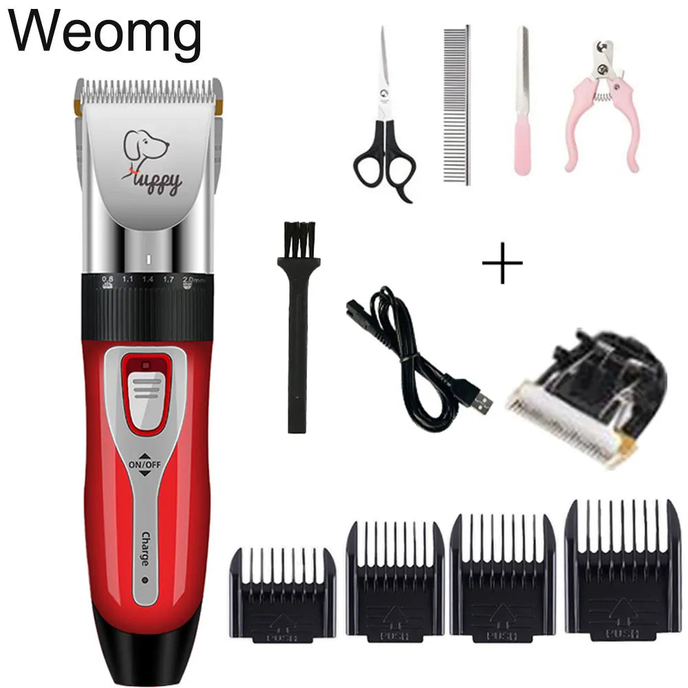 Rechargeable Professional Shaver Grooming Hair Clippers For Pets