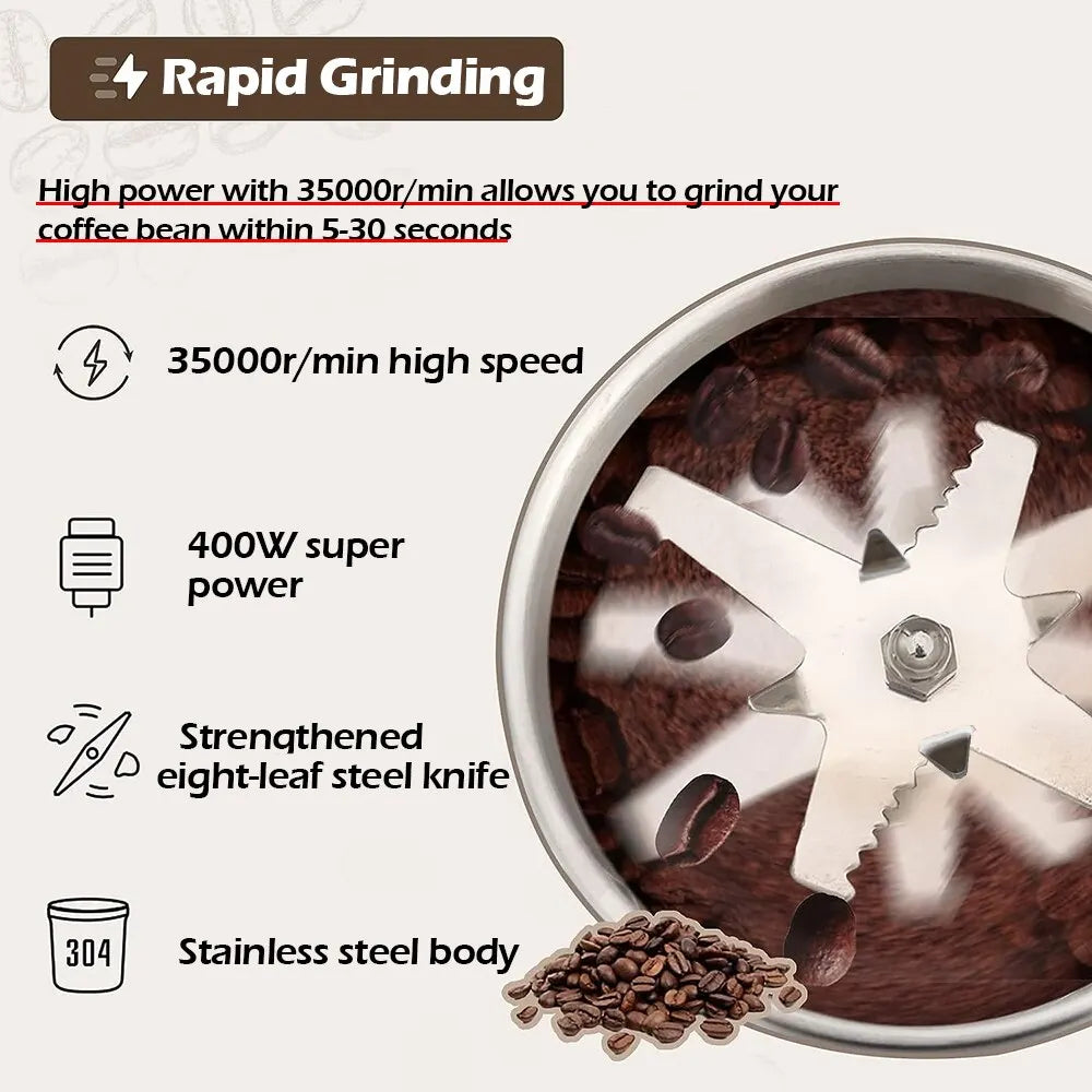 High Power Electric Multifunctional Kitchen Grinder