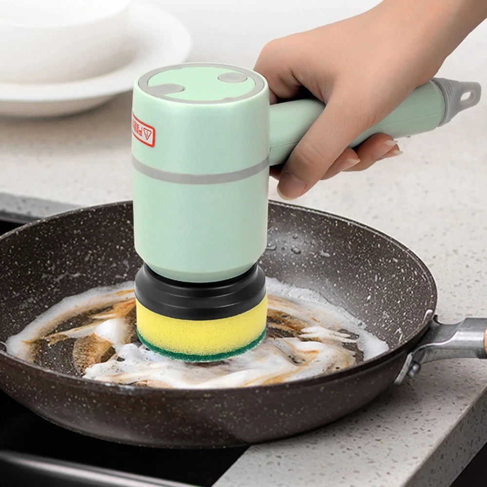 Wireless Electric Cleaning Kitchen Dishwashing Cleaning Tool