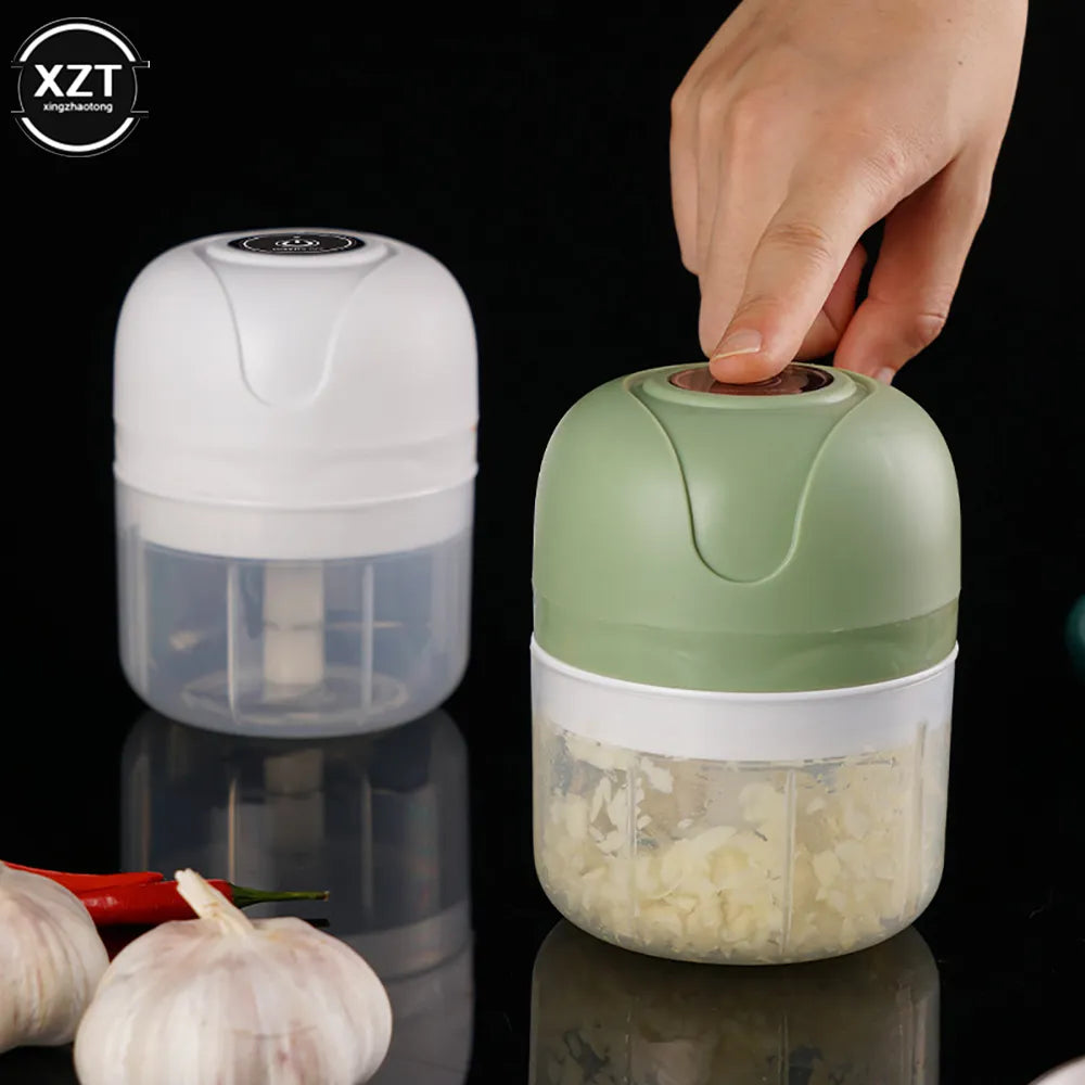 Mini Electric Masher Machine Vegetable Crusher Kitchen Tool