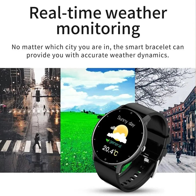 Smart Watch Real-time Activity Tracker Heart Rate Monitor Sports Smart Watch