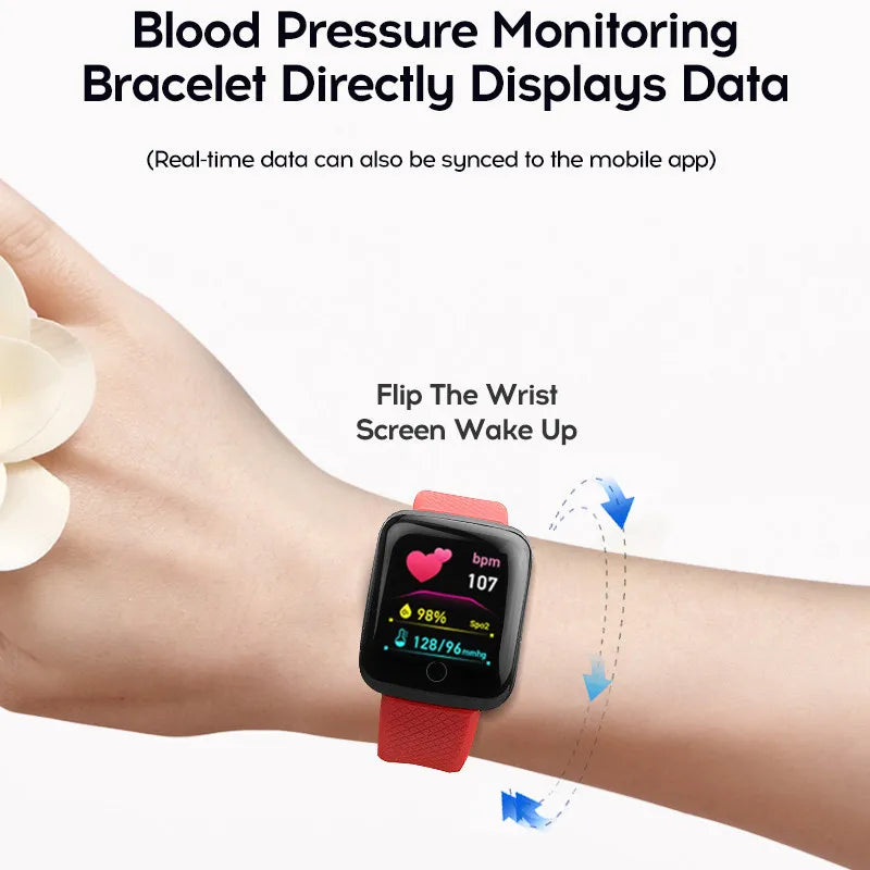 Heart Rate Monitor Fitness Tracker Smart Watch