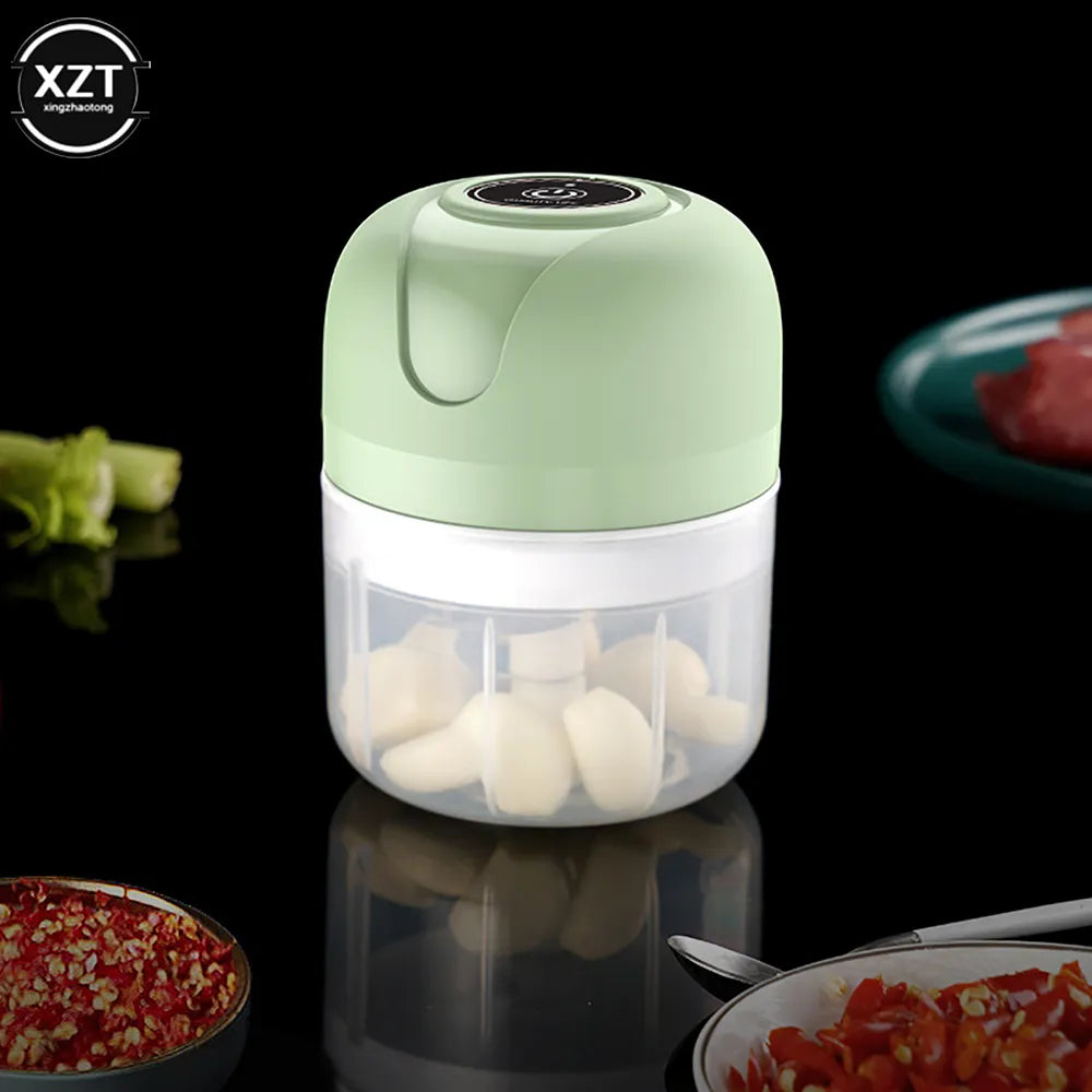 Mini Electric Masher Machine Vegetable Crusher Kitchen Tool