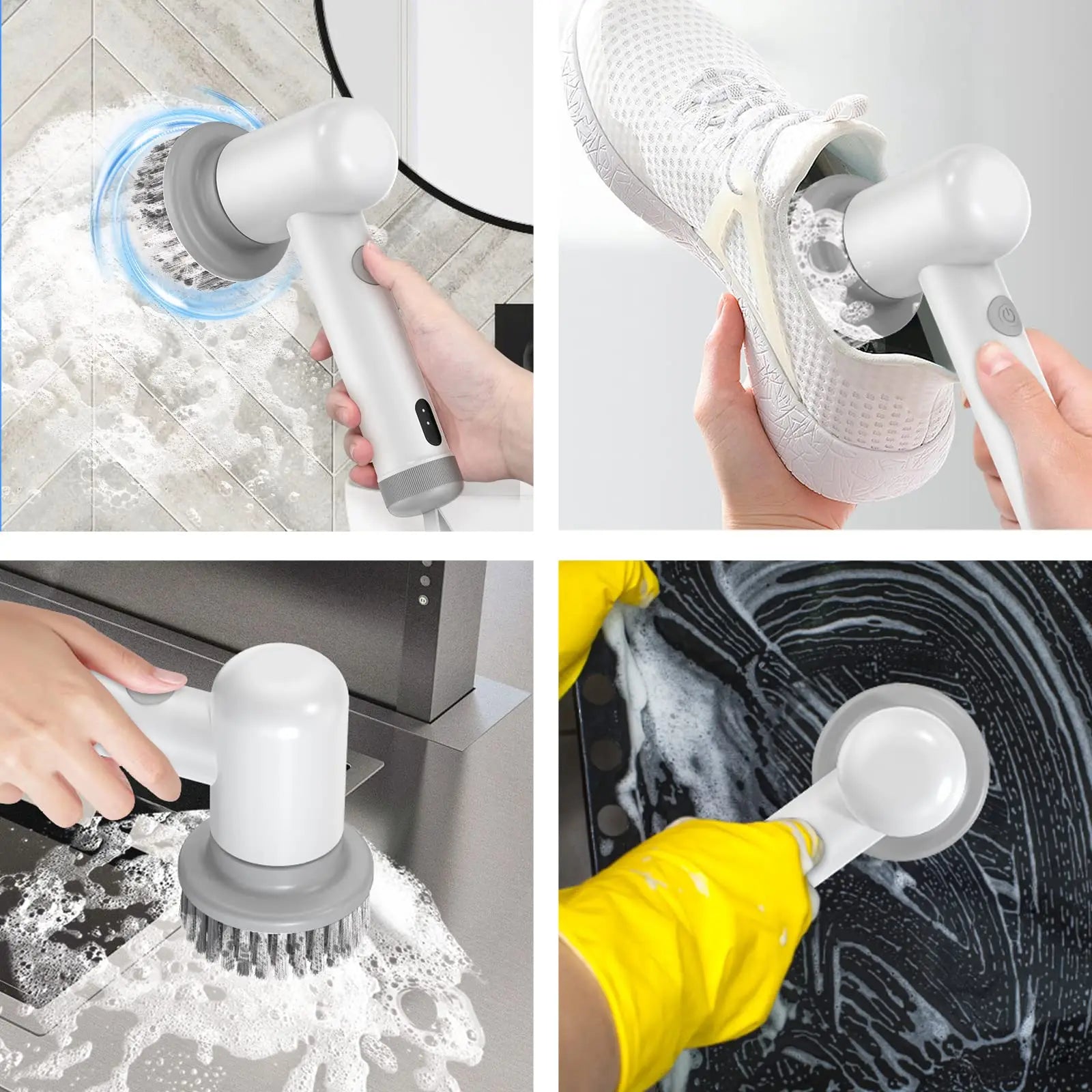 Wireless Electric Housework Cleaning Brush