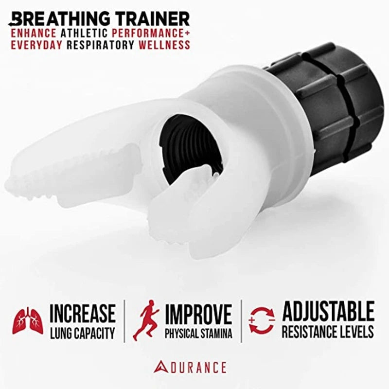 Portable Abdominal Breathing Trainer For Lung Capacity Aerobic Endurance Workout