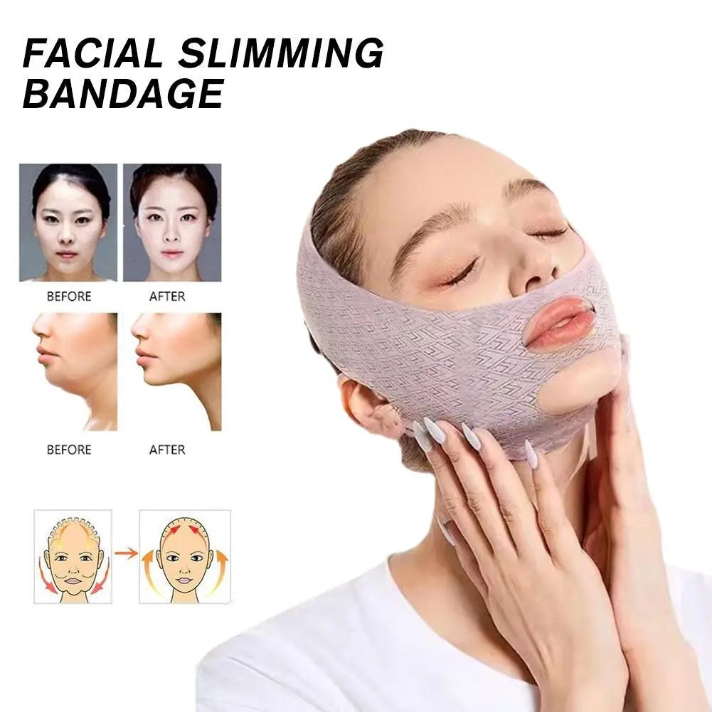 Slimming Bandage V Shaper Lifting Mask Anti Wrinkle Strap Band