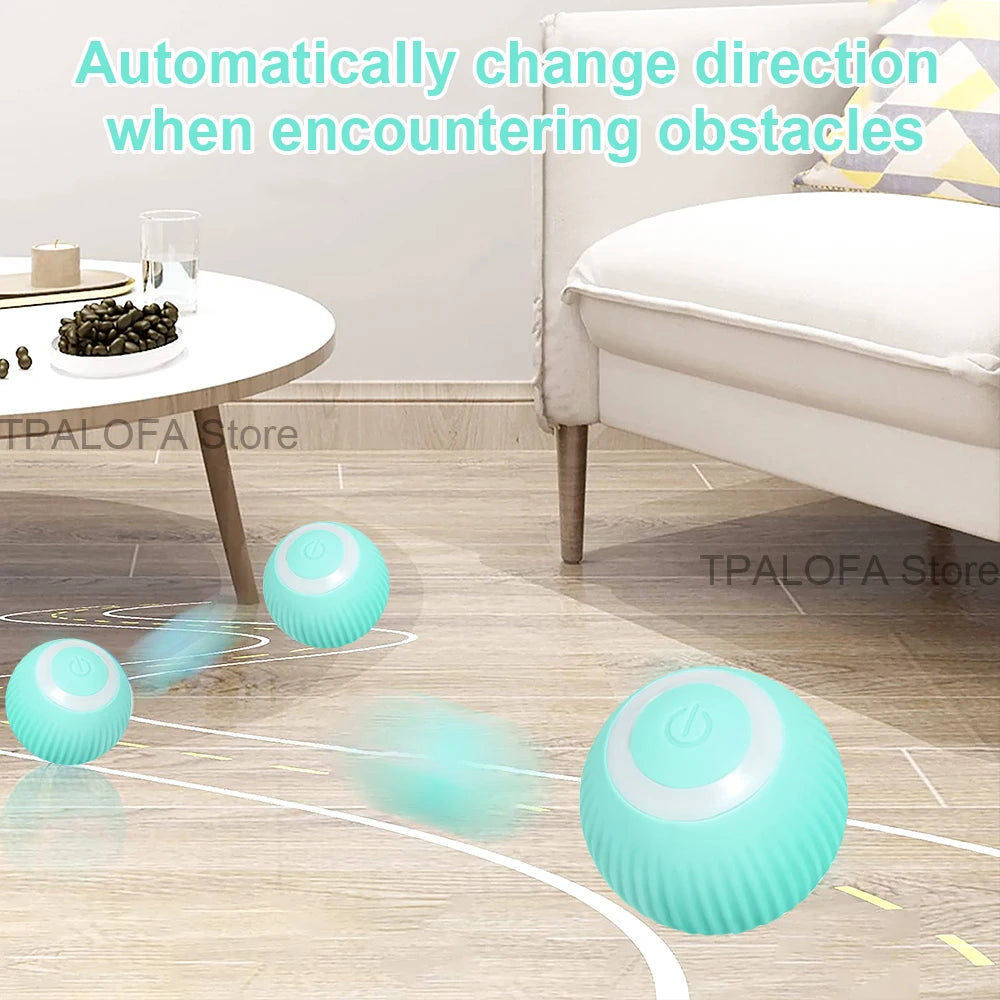 Smart Electric Ball Automatic Rolling Ball Cat Interactive Pet Toys