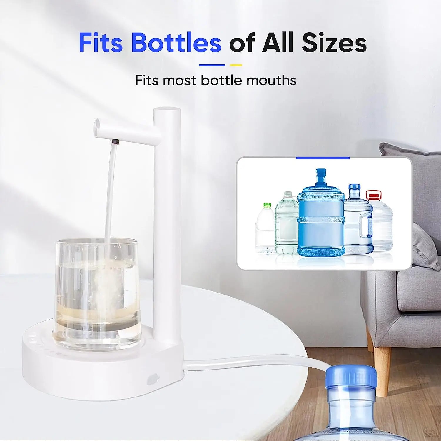 Automatic Smart Electric Desktop Water Bottle Dispensers