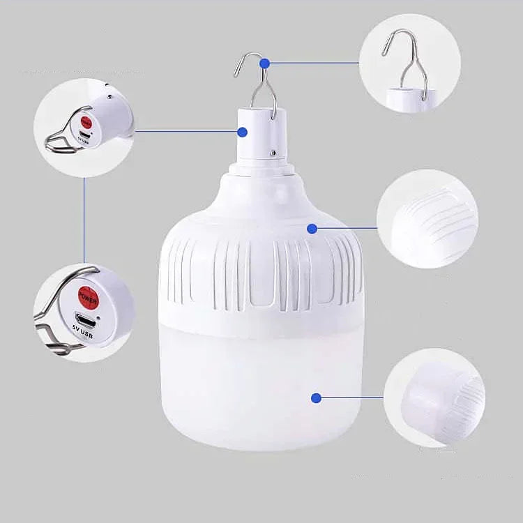 Rechargeable LED Emergency Lights  Outdoor Portable Lanterns