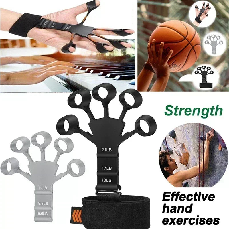 Silicone Grip Training and Exercise Hand Strengthener Stretcher Finger Exercise