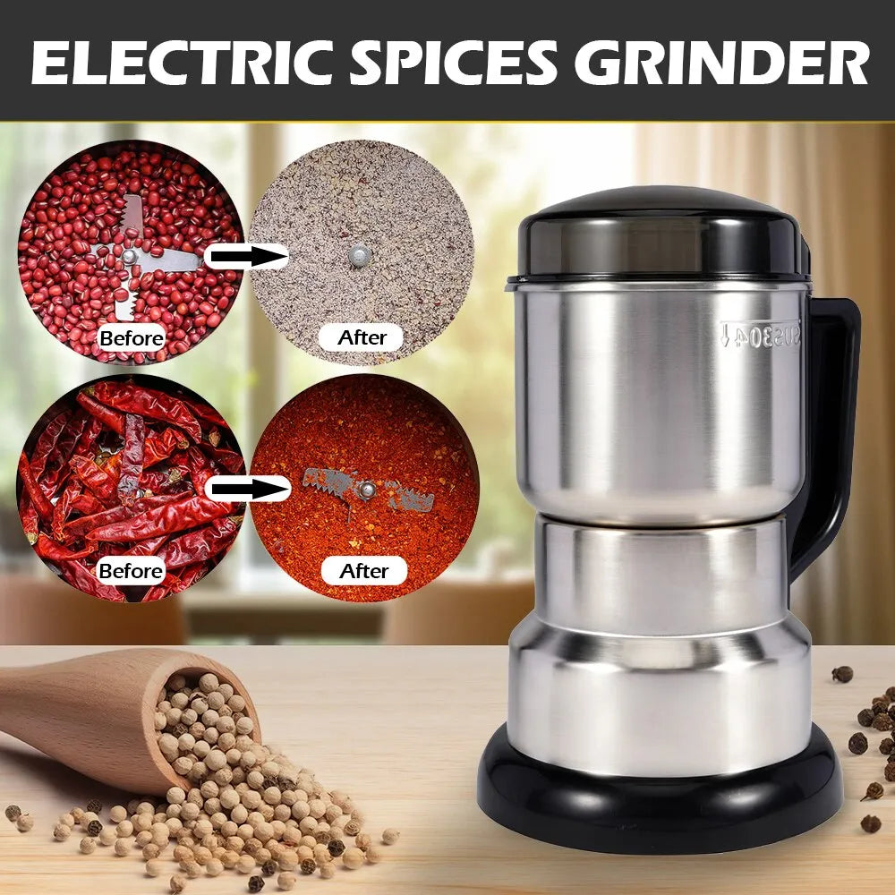 High Power Electric Multifunctional Kitchen Grinder