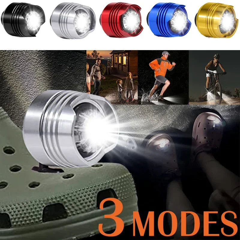 Portable Waterproof Shoes Croc Lights