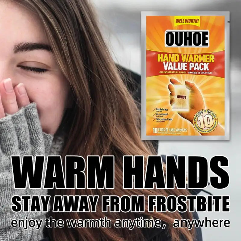 Disposable Warmer Pack Safe Self-heating Hand And Body Patch