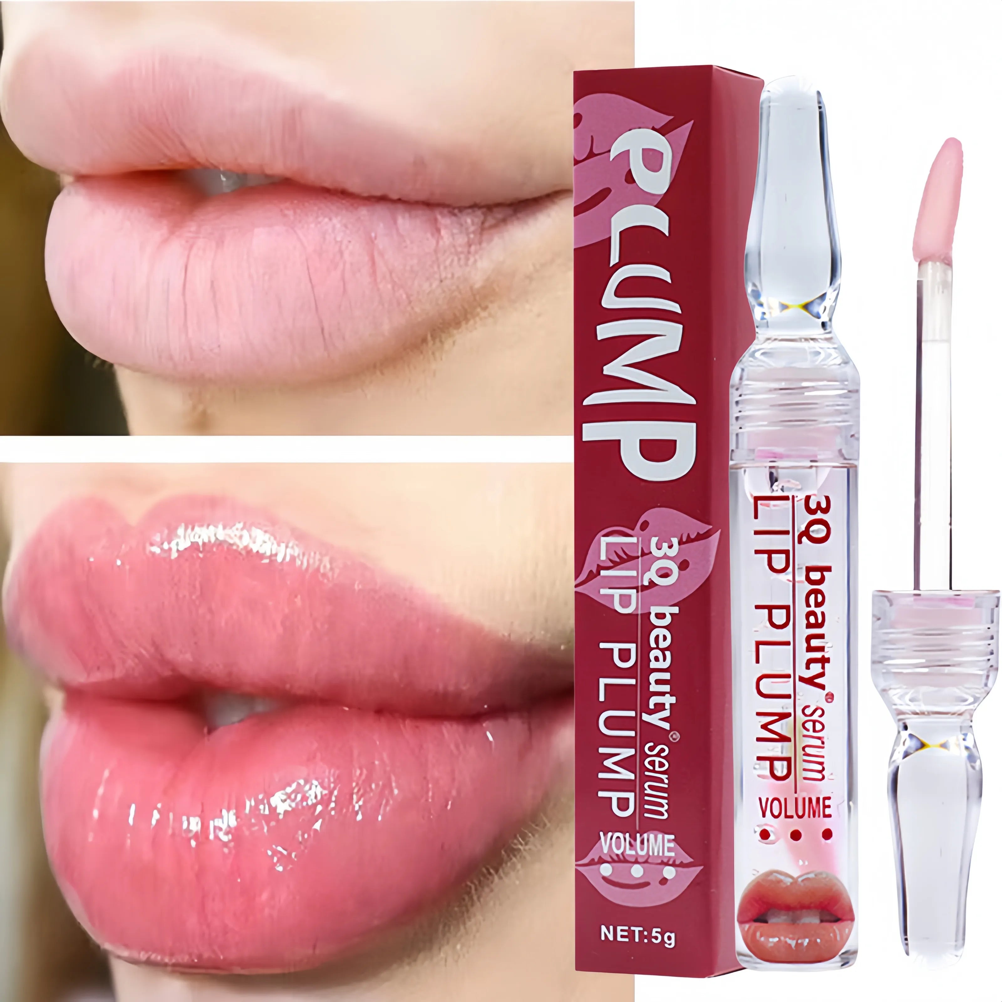 Instant Lip Enhancer Volumizing Lip Gloss Serum With Plump Lips Effect