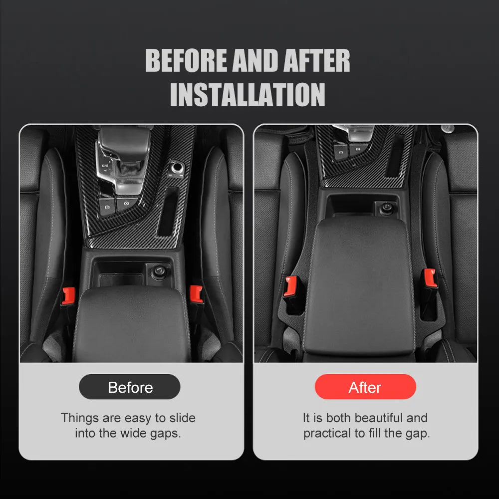 Universal Car Seat Gap Filler Side Seam Plug Strip Leak-proof Filling Strip