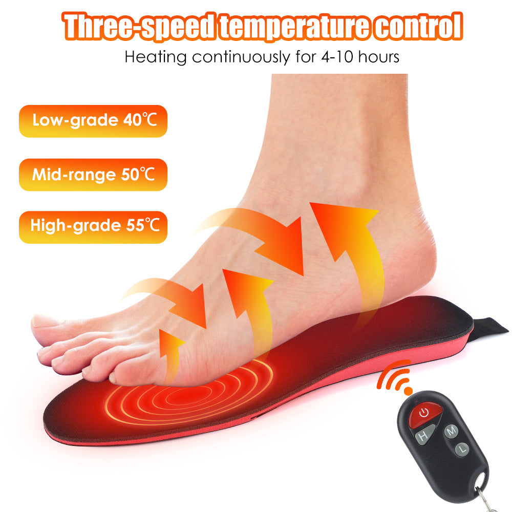 Rechargeable Heating Insole Feet Warmer Pads