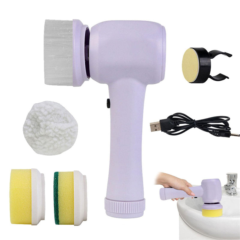 4 In 1 Electric Wireless Portable Cleaning Brush