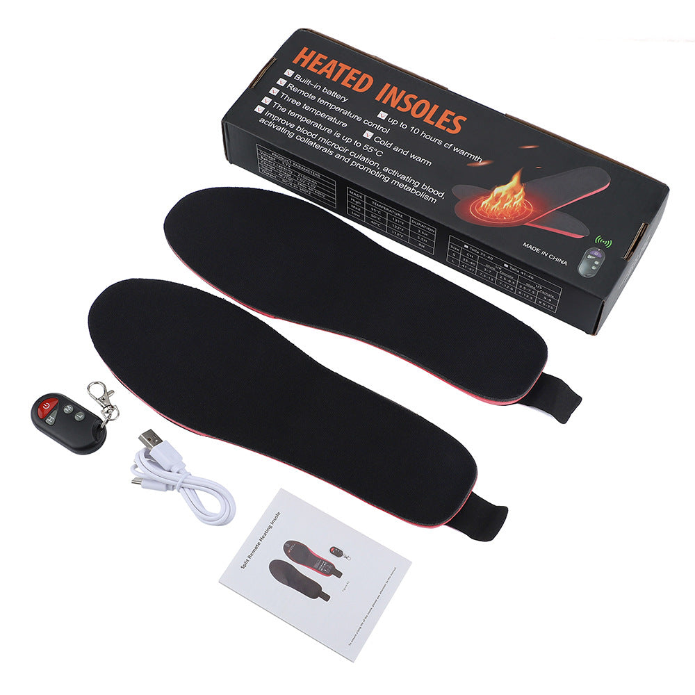 Rechargeable Heating Insole Feet Warmer Pads