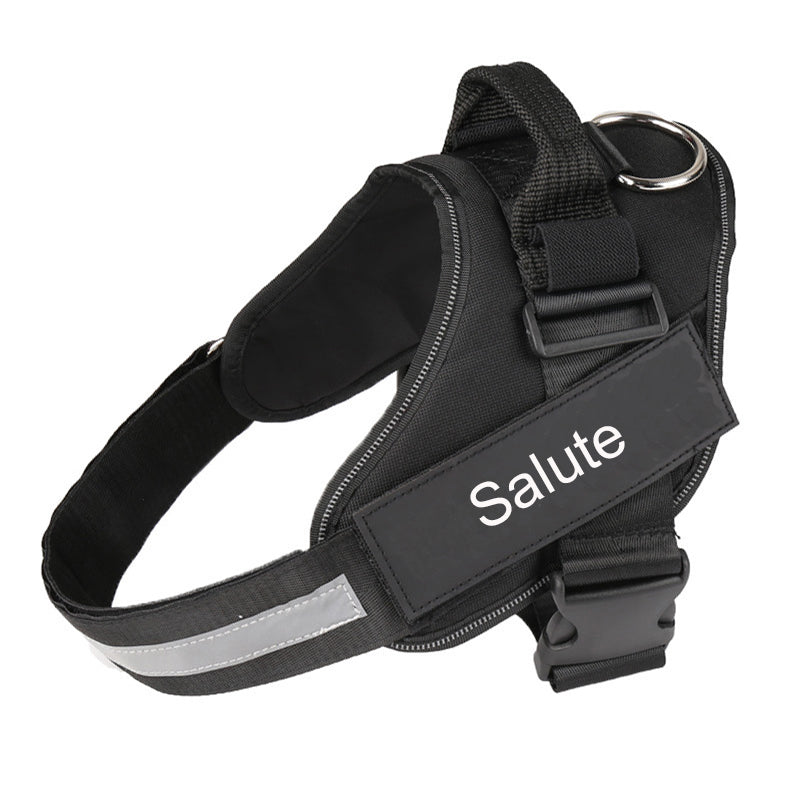 Personalized Reflective Adjustable Harness Vest For Small and Large Pet