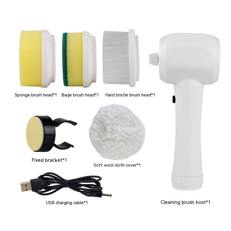 4 In 1 Electric Wireless Portable Cleaning Brush